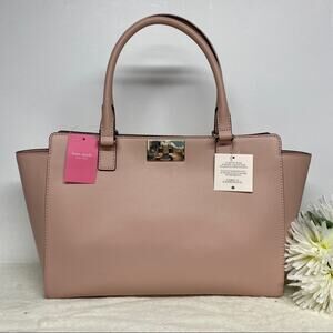 Kate Spade Kelsey Orchard Valley Smooth Rosy Cheeks Purse Handbag Blush Pink NWT